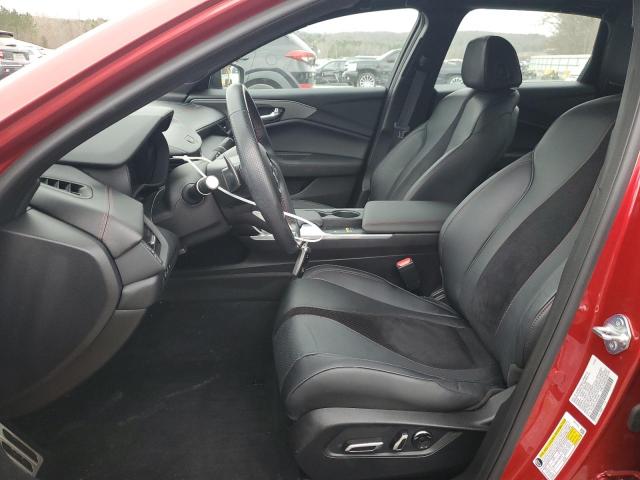 19UUB6F57NA003367 - 2022 ACURA TLX TECH A RED photo 7