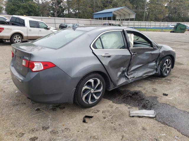 JH4CU2F63AC014711 - 2010 ACURA TSX GRAY photo 3