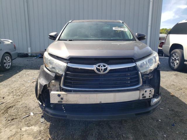 5TDDKRFH0FS087692 - 2015 TOYOTA HIGHLANDER LIMITED SILVER photo 5