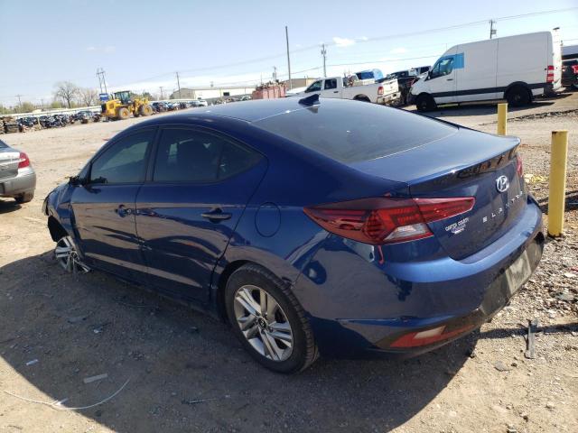 5NPD84LF2LH608496 - 2020 HYUNDAI ELANTRA SEL BLUE photo 2