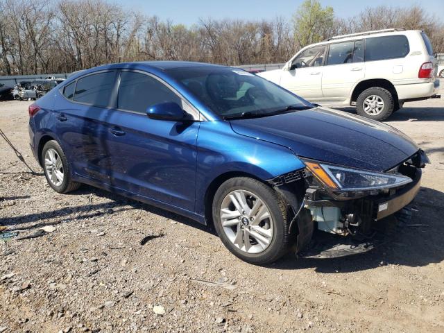 5NPD84LF2LH608496 - 2020 HYUNDAI ELANTRA SEL BLUE photo 4