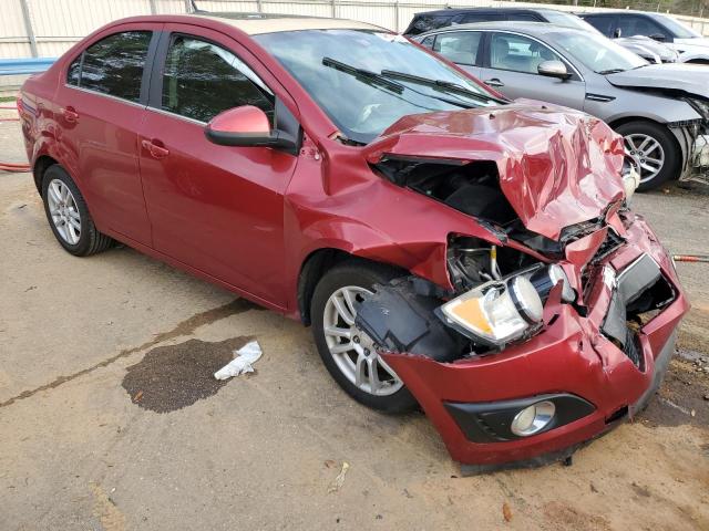 1G1JC5SH6D4186775 - 2013 CHEVROLET SONIC LT RED photo 4