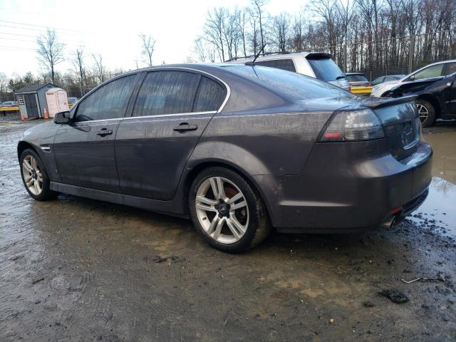 6G2ER57758L136556 - 2008 PONTIAC G8 GRAY photo 2