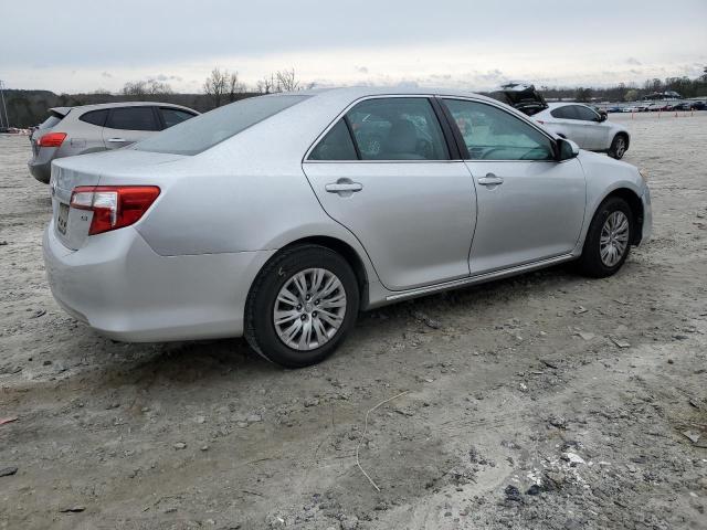 4T1BF1FK0CU027360 - 2012 TOYOTA CAMRY BASE SILVER photo 3