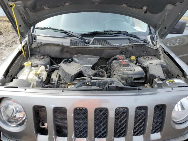 1C4NJPFA3ED586589 - 2014 JEEP PATRIOT LATITUDE GRAY photo 12