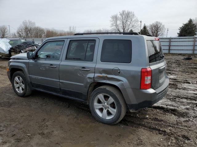 1C4NJPFA3ED586589 - 2014 JEEP PATRIOT LATITUDE GRAY photo 2