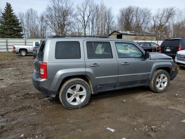 1C4NJPFA3ED586589 - 2014 JEEP PATRIOT LATITUDE GRAY photo 3