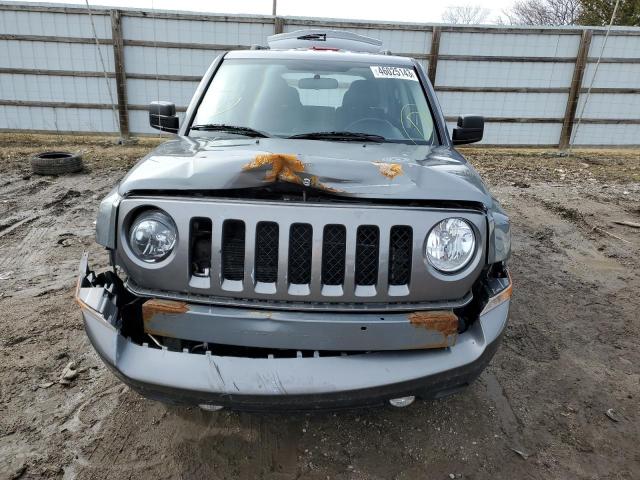 1C4NJPFA3ED586589 - 2014 JEEP PATRIOT LATITUDE GRAY photo 5