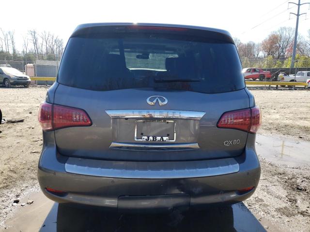 JN8AZ2NE2H9156711 - 2017 INFINITI QX80 BASE GRAY photo 6