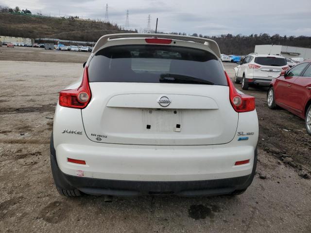 JN8AF5MV6DT213436 - 2013 NISSAN JUKE S WHITE photo 6