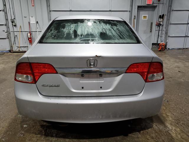2HGFA1F99AH514088 - 2010 HONDA CIVIC EXL ვერცხლისფერი ფოტო 6