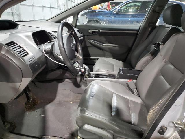 2HGFA1F99AH514088 - 2010 HONDA CIVIC EXL ვერცხლისფერი ფოტო 7