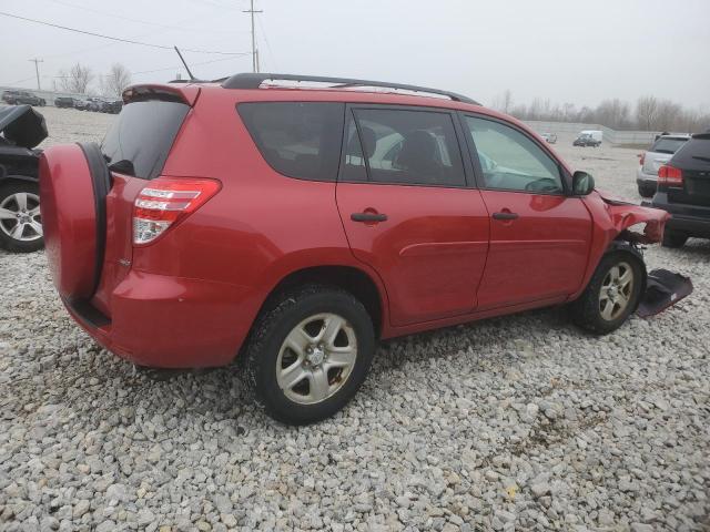 2T3BF4DV7AW078082 - 2010 TOYOTA RAV4 RED photo 3