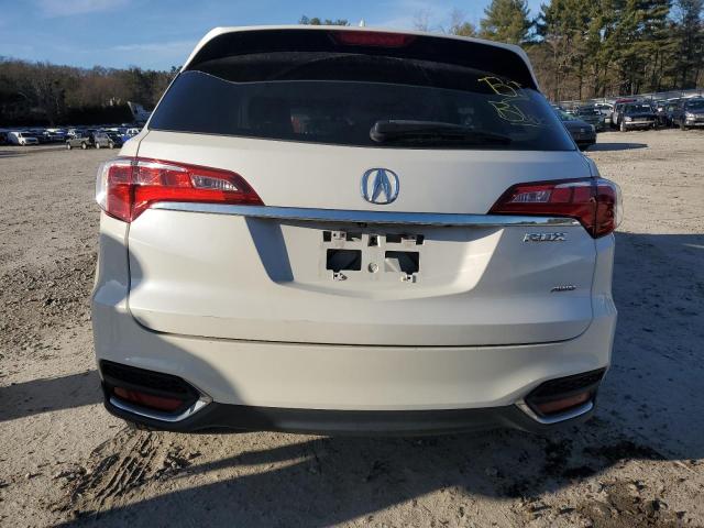 5J8TB4H38GL028376 - 2016 ACURA RDX WHITE photo 6