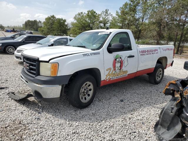 1GTEC14X89Z225690 - 2009 GMC SIERRA C1500 WHITE photo 1