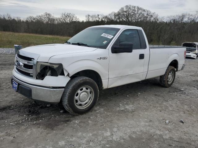 1FTNF1CF0EKD84867 - 2014 FORD F150 WHITE photo 1