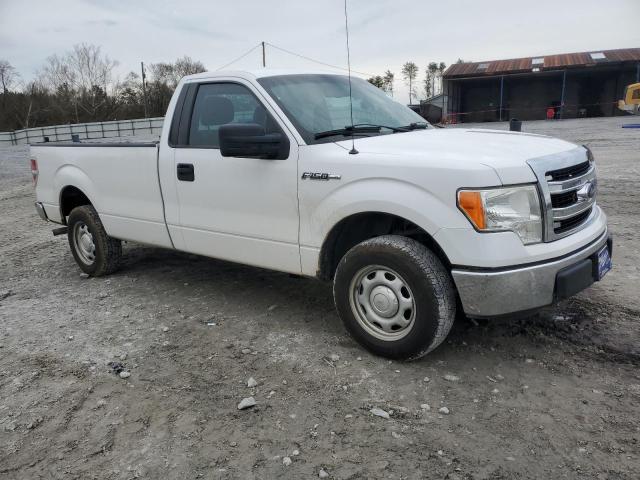 1FTNF1CF0EKD84867 - 2014 FORD F150 WHITE photo 4