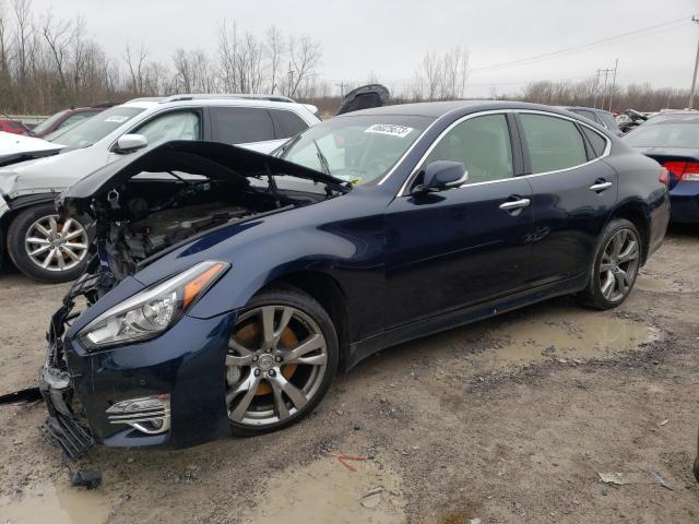 JN1BY1AR6GM271378 - 2016 INFINITI Q70 3.7 BLUE photo 1