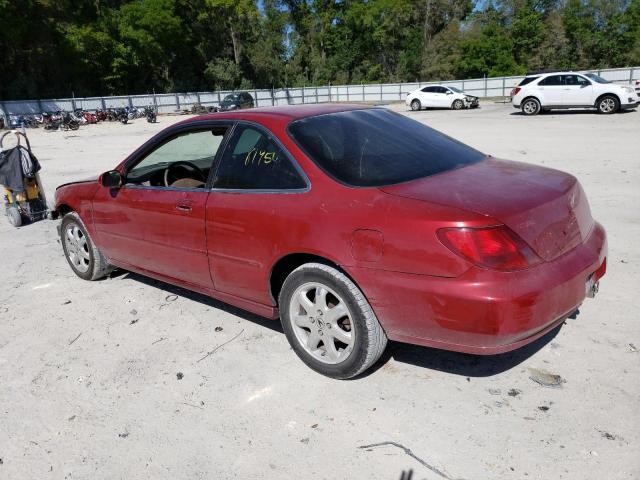 19UYA2252WL014043 - 1998 ACURA 3.0CL RED photo 2