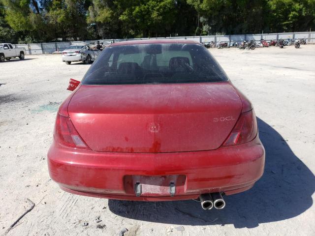 19UYA2252WL014043 - 1998 ACURA 3.0CL RED photo 6
