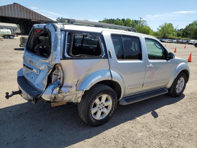5N1AR1NN2AC621997 - 2010 NISSAN PATHFINDER S SILVER photo 3