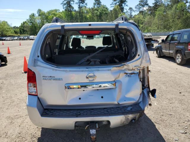 5N1AR1NN2AC621997 - 2010 NISSAN PATHFINDER S SILVER photo 6