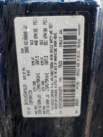 3B7KF23652M203873 - 2002 DODGE RAM 2500 BLUE photo 12