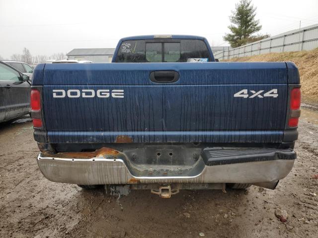 3B7KF23652M203873 - 2002 DODGE RAM 2500 BLUE photo 6