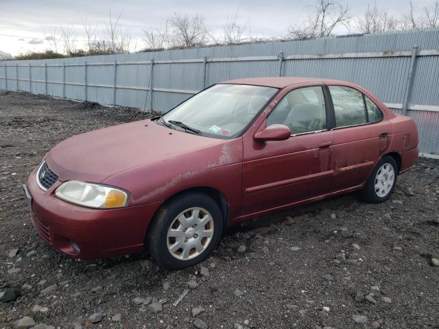 3N1CB51D22L639379 - 2002 NISSAN SENTRA XE RED photo 1