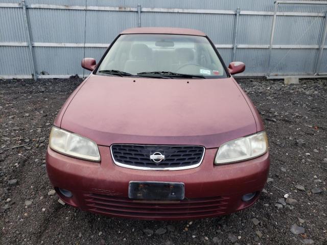 3N1CB51D22L639379 - 2002 NISSAN SENTRA XE RED photo 5