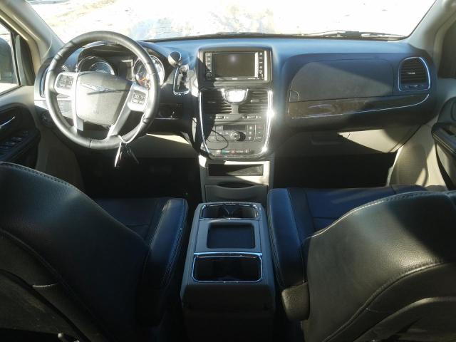 2C4RC1BG6ER373670 - 2014 CHRYSLER TOWN & COU TOURING გრაფიტი ფოტო 8