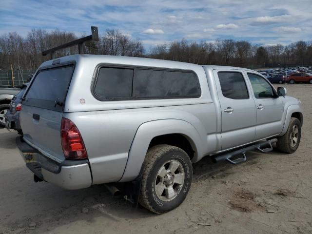 5TEMU52N35Z015921 - 2005 TOYOTA TACOMA DOUBLE CAB LONG BED SILVER photo 3