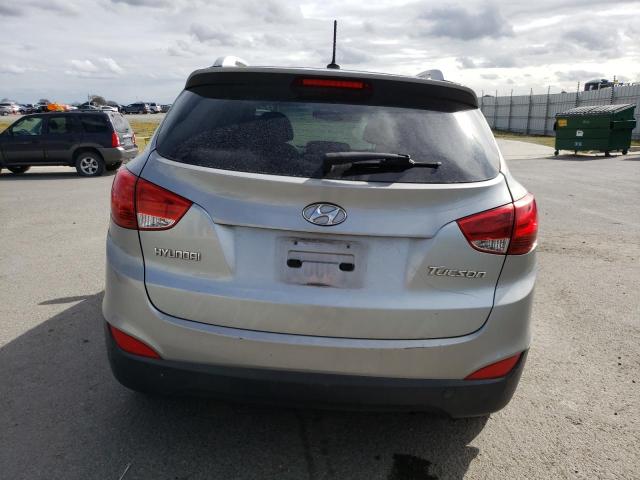 KM8JU3AC8CU339309 - 2012 HYUNDAI TUCSON GLS SILVER photo 6