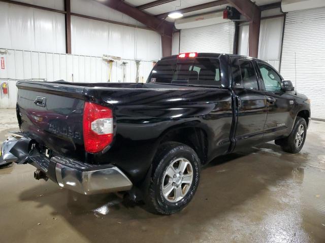 5TFUW5F14EX342739 - 2014 TOYOTA TUNDRA DOUBLE CAB SR/SR5 BLACK photo 3