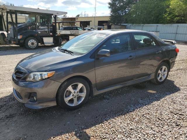 5YFBU4EE9CP013140 - 2012 TOYOTA COROLLA BASE GRAY photo 1