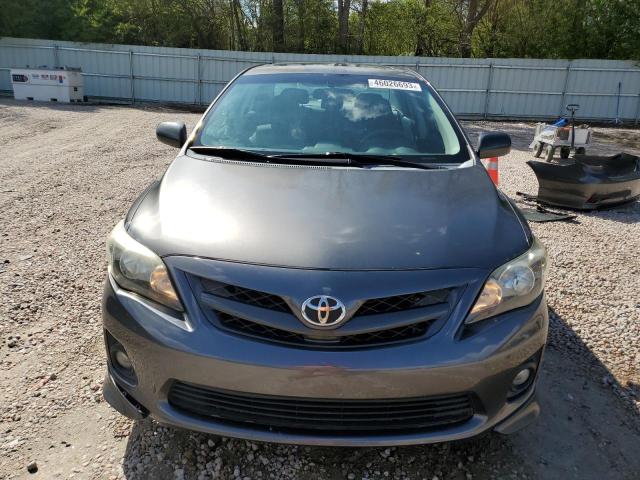 5YFBU4EE9CP013140 - 2012 TOYOTA COROLLA BASE GRAY photo 5