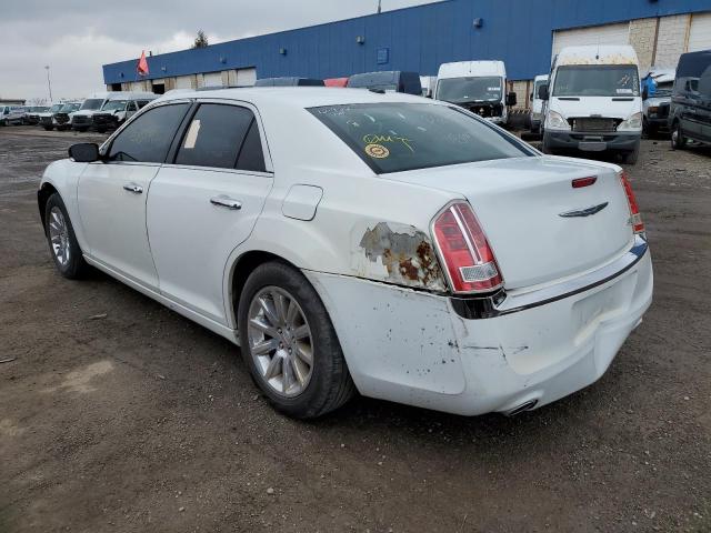 2C3CA5CGXBH592414 - 2011 CHRYSLER 300 LIMITED WHITE photo 2