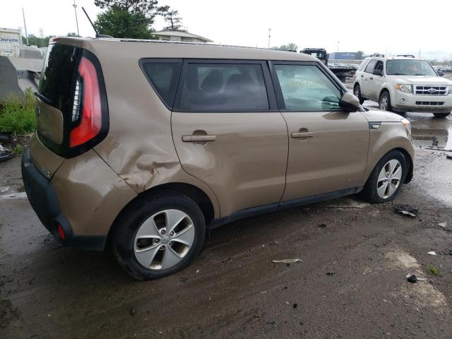 KNDJN2A20E7045777 - 2014 KIA SOUL BROWN photo 3