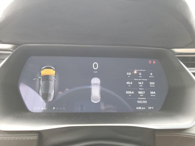 5YJSA1E2XGF166818 - 2016 TESLA MODEL S 灰色 照片 9