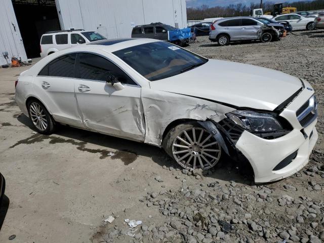 WDDLJ6HB3GA161844 - 2016 MERCEDES-BENZ CLS 400 4MATIC WHITE photo 4