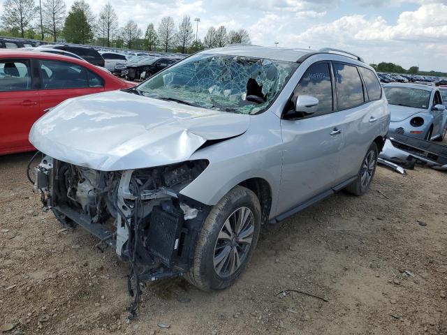 5N1DR2MN2KC618636 - 2019 NISSAN PATHFINDER S SILVER photo 1