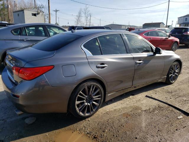 JN1FV7AP0GM420301 - 2016 INFINITI Q50 RED SPORT 400 GRAY photo 3