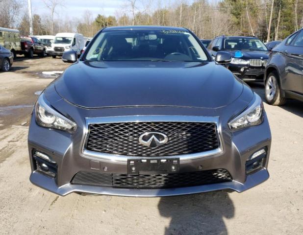 JN1FV7AP0GM420301 - 2016 INFINITI Q50 RED SPORT 400 GRAY photo 5