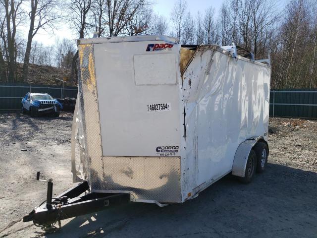 5JWPE1425PM035020 - 2023 PACE TRAILER WHITE photo 2