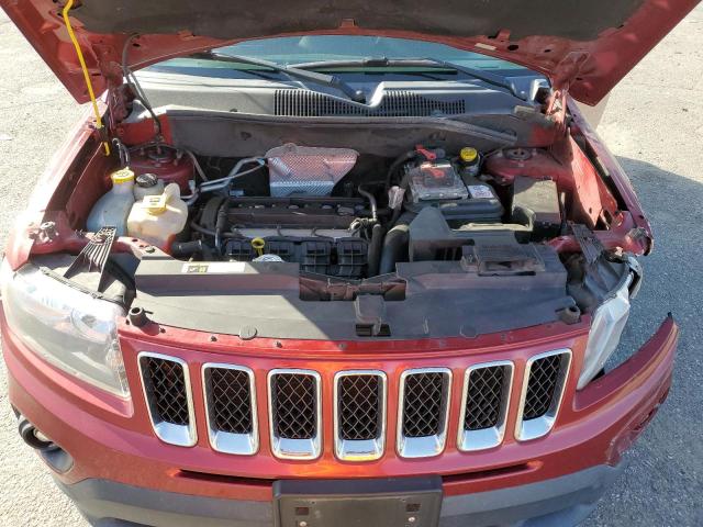 1C4NJCBA1FD313134 - 2015 JEEP COMPASS SPORT BURGUNDY photo 11