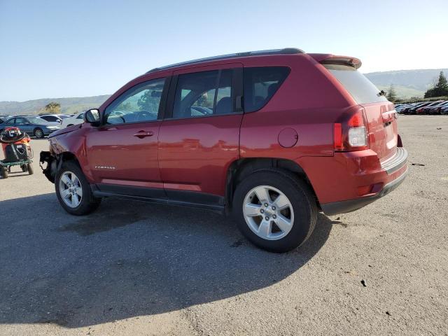 1C4NJCBA1FD313134 - 2015 JEEP COMPASS SPORT BURGUNDY photo 2