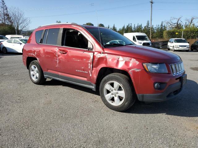 1C4NJCBA1FD313134 - 2015 JEEP COMPASS SPORT BURGUNDY photo 4