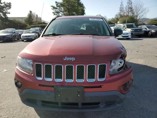 1C4NJCBA1FD313134 - 2015 JEEP COMPASS SPORT BURGUNDY photo 5