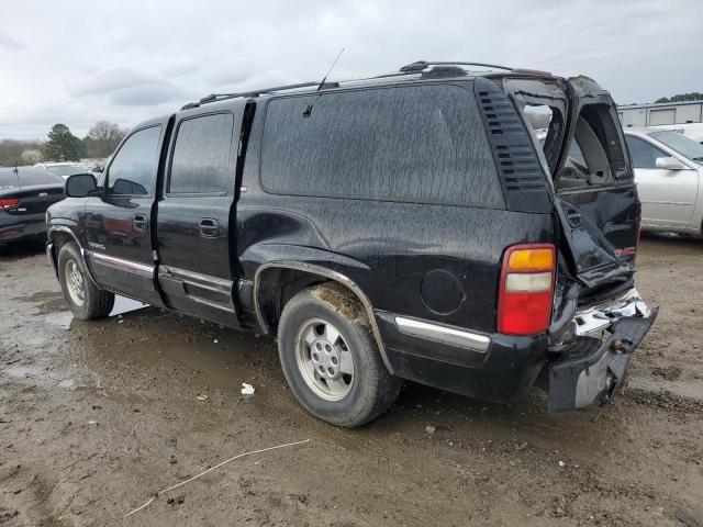 3GKEC16T0YG173761 - 2000 GMC YUKON XL C1500 BLACK photo 2