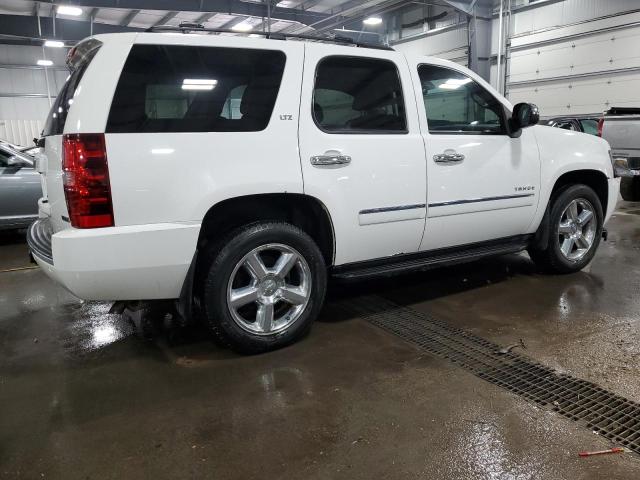 1GNSKCE07BR262360 - 2011 CHEVROLET TAHOE K1500 LTZ WHITE photo 3